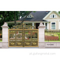 Courtyard Aluminium Art Fence Yard Entrance Door